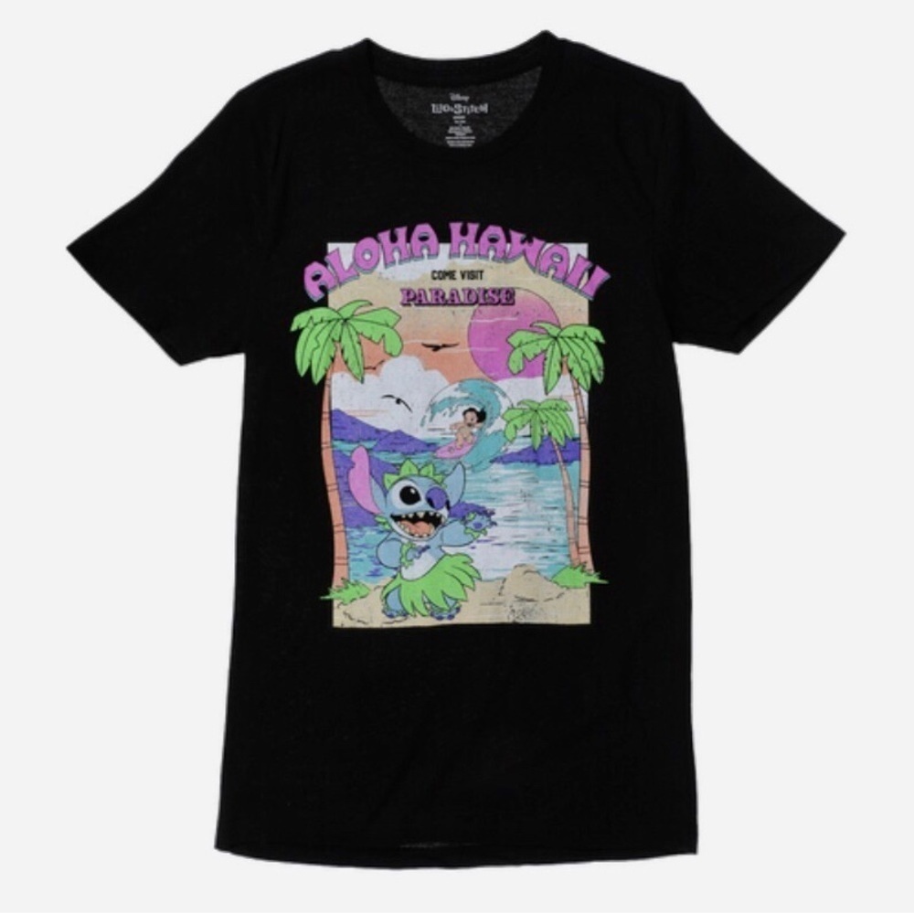 Disney Lilo & Stitch Graphic T-Shirt Size Small